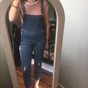 Jean overalls